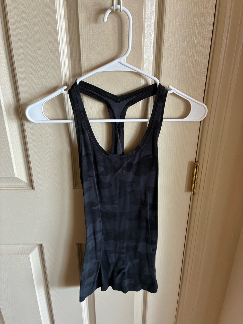 lululemon athletica Black Camo Racerback One-Piece